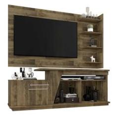 Imagem de Rack Caribean com Painel Chicago Amadeirado - RV Móveis