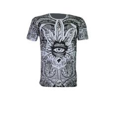 Imagem de Camiseta Olho Psicodelico Cbd Xamanica Mandala Hippie - Indiana