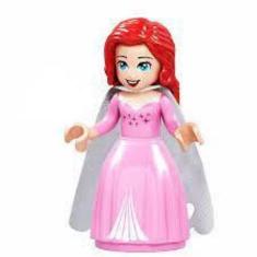 Imagem de Boneco Blocos De Montar Coleção Princesas - Princesa Ariel - Mega Bloc