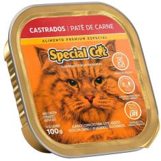 Imagem de Ração Úmida Patê Special Cat Patê Carne para Gatos Castrados - 100 g