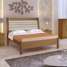 Imagem de Cama Casal Esmeralda Plus Cinamomo Off White D`Doro
