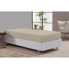 Imagem de Lençol Para Hotel Clinica Hospedaria Cama Solteiro Bege - Beatriz Enxo