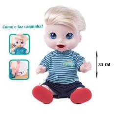 Imagem de Boneco Baby Comidinha Alive Come Faz Caquinha C/ Acessorios - Toys