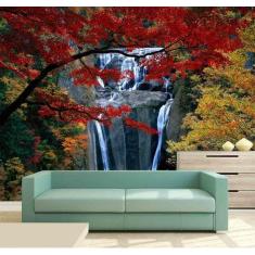 Imagem de Papel de Parede - Painel Fotográfico Cachoeira 3D 2M² na 013