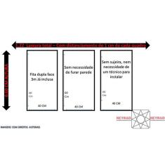 Imagem de Quadro Decorativo Judiciario Escritório 3 Peças 120x60