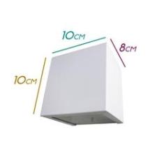 Imagem de Kit 12 Arandela 2 Fachos Slim Branca + LED G9 5W 3000K Luminária Externa ou Interna St397