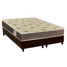 Imagem de Cama Box King: Colchão Anatômico Orthoflex D33/Ep Matera + Base Crc Suede Brown(193X203)