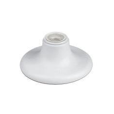 Imagem de Plafon em termoplástico para lâmpada E27 com soquete de porcelana  Bronzearte