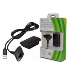 Imagem de Kit Carregador E Bateria 4800 Mah Para Controle Xbox 360