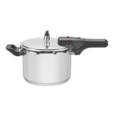 Imagem de Panela de Pressão Brava 22 cm 6 L em Aço Inox Fundo Triplo Tramontina 62416/220