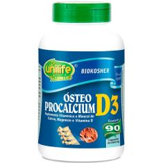 Imagem de Vitamina D3 Cálcio e Magnésio Ósteo Procalcium 90 cápsulas de 950mg