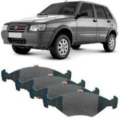 Imagem de Kit Pastilha Freio Fiat Uno 2009 a 2010 Dianteira Teves Cobreq