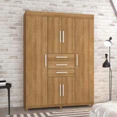 Imagem de Guarda Roupa 6 Portas Capitiva Nature