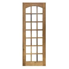 Imagem de Porta de Madeira Maciça Quadriculada Rodam Itaúba - 2.10 (A) X 0.82 (L