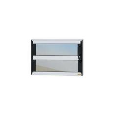 Imagem de Janela de Alumínio Basculante 40x120cm Vidro Espelhado Elite Brimak