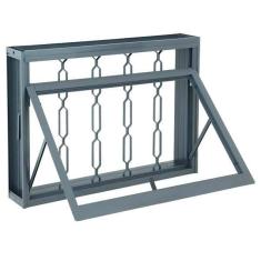 Imagem de Janela Maxim-ar Aço 60x100cm com Grade Silenfort Sasazaki