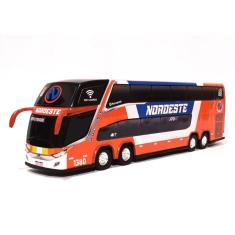 Imagem de Brinquedo Miniatura Ônibus Antigo Nordeste Coleção 30Cm