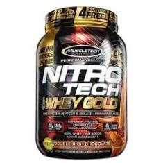 Imagem de Nitro Tech 100% Whey Gold 1 Kg - Muscletech (vanilla Cream)