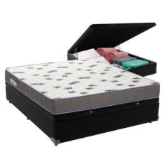 Imagem de Cama Box Casal Com Bau Ortobom D33 Light Preto