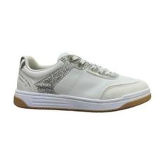 Imagem de Tênis Ramarim Casual Zebra 2463204 Branco - Prata-Feminino