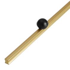 Imagem de Maçanetas de porta de armário de liga de zinco e liga de alumínio, puxadores de porta de gaveta, ferragens de móveis, 5251,480mm