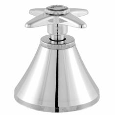 Imagem de Acabamento para Registro 3393 C23 1/2, 3/4, 1P Cromado - Imperatriz