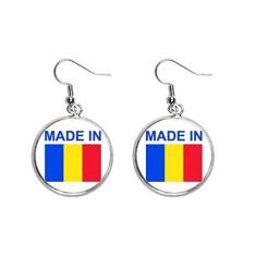 Imagem de Brincos de prata feitos na Romênia Country Love Ear pendentes joia feminina