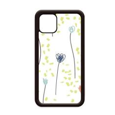 Imagem de Arte abstrata de flores selvagens para iPhone 12 Pro Max capa para Apple Mini Mobile Case Shell