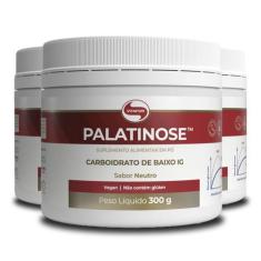 Imagem de Kit 3 Palatinose Vitafor Neutro 300G