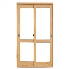 Imagem de Kit Porta De Correr Madeira Pe621 Gold Esel 216Cmx160cmx12cm Natural