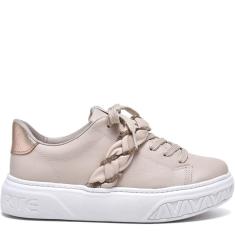 Imagem de Tênis Feminino Casual Dia a Dia Flat Form com Strass Via Marte 23-13907