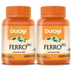 Imagem de Kit 2 Und Ferro 60cps 350mg (1 ao dia) Duom
