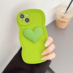 Imagem de Capa de telefone Wave Silicone Candy Heart para Samsung S23 S20 S21 FE S22 Plus Pro Ultra A54 A 42 50 51 52 A53 70 A71 72 A73 S Capa, verde, para S20 Plus