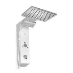 Imagem de Chuveiro Eletrônico Hydra Falls Branco/Cromado 220V 7700W, 220V