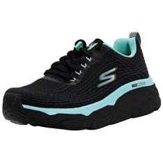 Imagem de Skechers Max Cushion Elite feminino, Preto/Aqua, 36