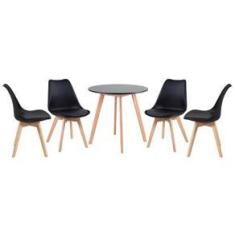 Imagem de KIT - Mesa Leda 70 cm + 4 cadeiras Leda
