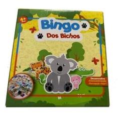 Imagem de Bingo Dos Bichos Brinquedo Educativo Bate Bumbo