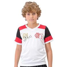 Imagem de Camisa Braziline Flamengo Zico Retrô Infantil