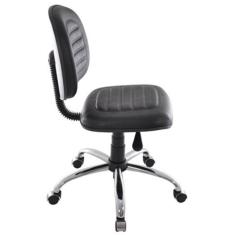 Imagem de Cadeira Giratória Base Cromada Linha Office Gomada