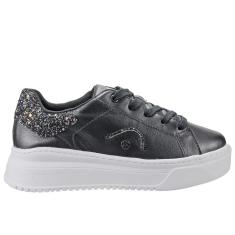Imagem de Tênis Bottero Feminino Couro Glitter Presente Moda 346006
