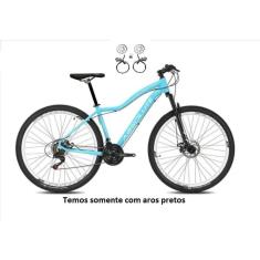 Imagem de Bicicleta Aro 29 Absolute Hera Feminina 24v Freios a Disco Hidráulicos Garfo Suspensão - Azul