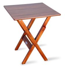 Imagem de Mesa Dobrável Madeira 60x60 Padrão Imbuia 