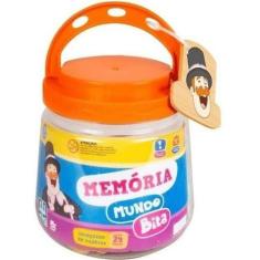 Imagem de Jogo Da Memória Mundo Bita Com 24 Peças Madeira Nig Brinquedos