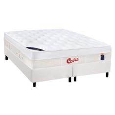 Imagem de Cama Box King: Colchão Molas Castor Pocket Gold Star Vitagel Max + Bas