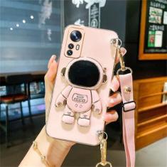 Imagem de Para Redmi Note 12 Pro Plus Capa de cordão de astronauta para telefone para Xiaomi Para Redmi Note 11 10 9 Pro A1 Plus 10 10A 10C Capa de suporte, 6, para Redmi 9C