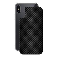 Imagem de Película para iPhone xs - Traseira de Fibra de Carbono Preta - Gshield