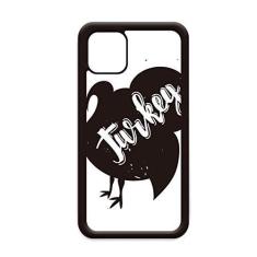 Imagem de Capa de peru preto e branco animal para iPhone 12 Pro Max para Apple Mini Mobile Case Shell