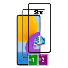 Imagem de 2x Pelicula Vidro 3d 5d Temperado Para Galaxy M52 - Mustangshop