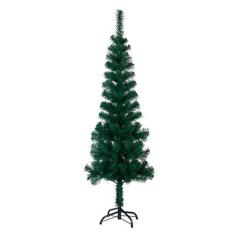 Imagem de Arvore De Natal Slim Fina 180cm Pinheiro Verde 320 Galhos - Klizz