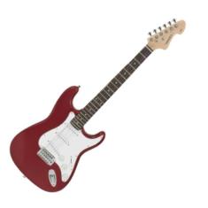 Imagem de Guitarra Strato Vogga Vermelha - Madeira Maciça